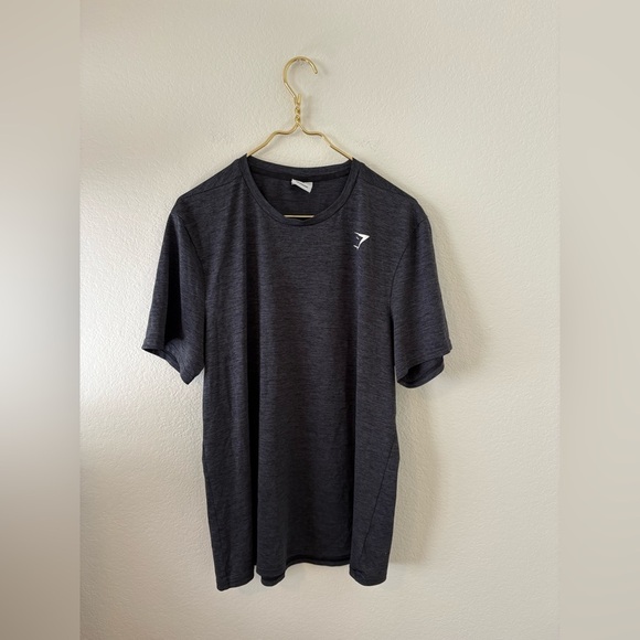 Gymshark Charcoal Short Sleeve Tee - Picture 1 of 4